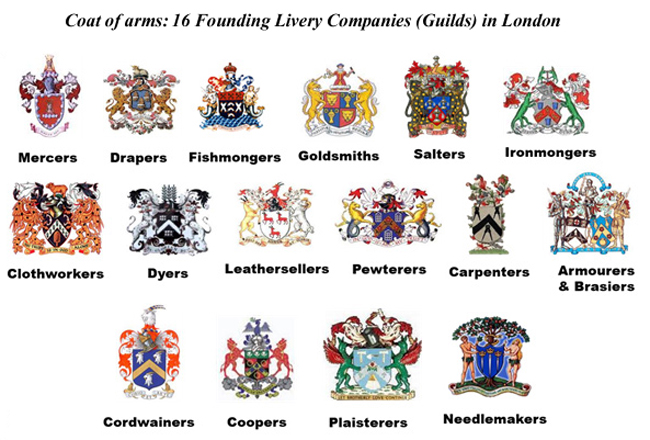 Founding Livery Companies of London